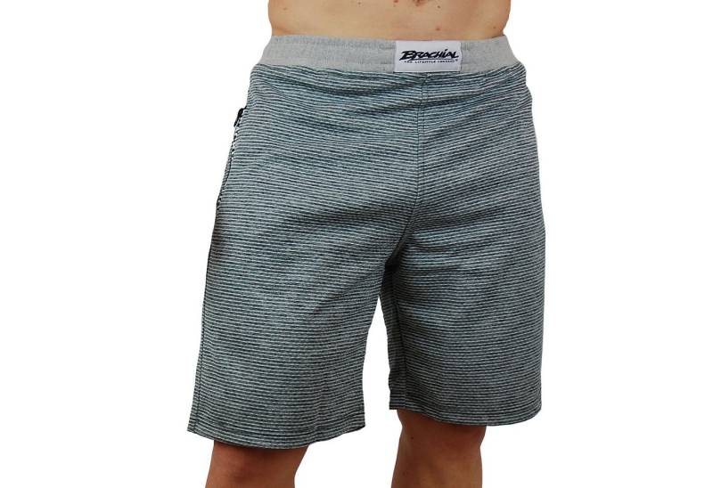 BRACHIAL THE LIFESTYLE COMPANY Trainingsshorts Brachial Short "Rude" graumeliert von BRACHIAL THE LIFESTYLE COMPANY