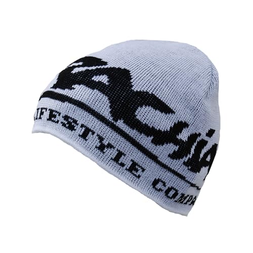 Brachial Herren Beanie Next Weiß/Schwarz - Mütze Strickmütze von BRACHIAL THE LIFESTYLE COMPANY