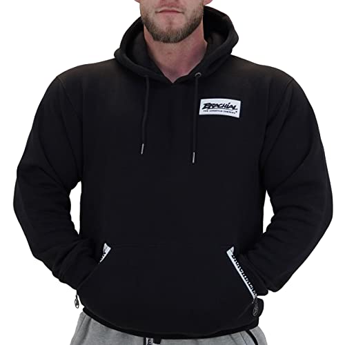 Brachial Premium Herren Kapuzenpullover Rude Schwarz 4XL - Hoodie Sweatshirt Pullover mit Kapuze für Bodybuilder Sportler Brachial Premium Herren Kapuzenpullover Rude Schwarz 4XL - Hoodie Sweatshirt Pullover mit Kapuze für Bodybuilder Sportler von BRACHIAL THE LIFESTYLE COMPANY