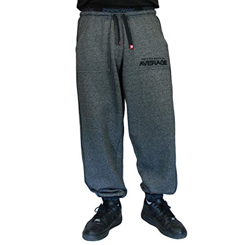 Brachial Premium Herren Sporthose Spacy Dunkelgrau S - Trainingshose Jogginghose Sweatpants für Bodybuilding Fitness Freizeit von BRACHIAL THE LIFESTYLE COMPANY