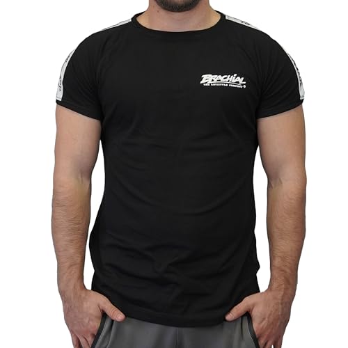 Brachial Premium Herren T-Shirt Classy Slim-Fit Schwarz XL - für Freizeit Bodybuilding Workout Gym Kraftsport Fitness Brachial Premium Herren T-Shirt Classy Slim-Fit Schwarz XL - für Freizeit Bodybuilding Workout Gym Kraftsport Fitness von BRACHIAL THE LIFESTYLE COMPANY