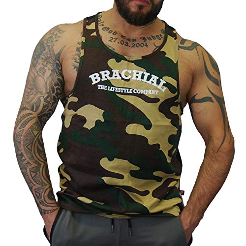 Brachial Tank-Top Since camo/schwarz 3XL von BRACHIAL THE LIFESTYLE COMPANY