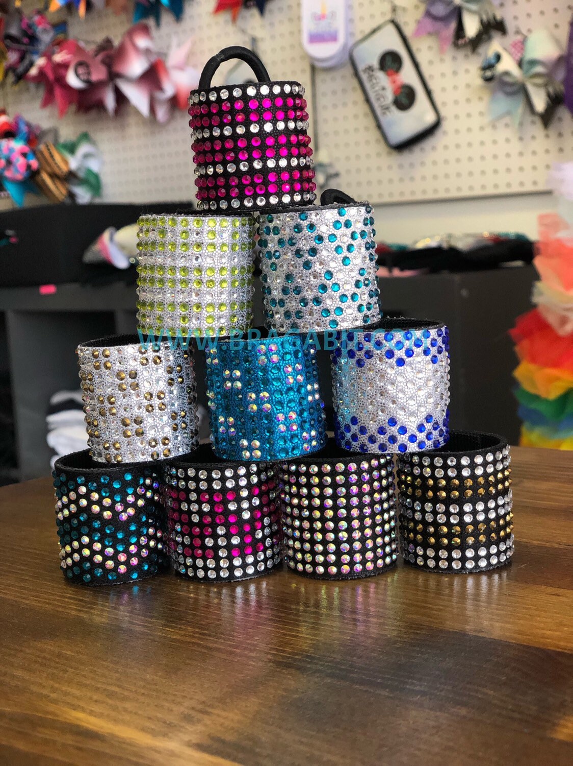 Haarstulpen, Strass Haarstulpen. Liebe Haarstulpen, Strass Haarstulpen. Liebe von BRAGABITBOWS