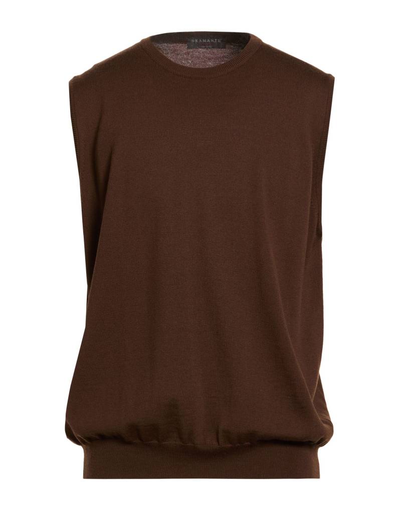 BRAMANTE Pullover Herren Dunkelbraun von BRAMANTE