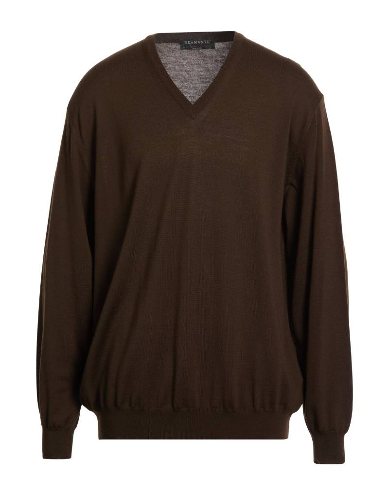 BRAMANTE Pullover Herren Dunkelbraun von BRAMANTE