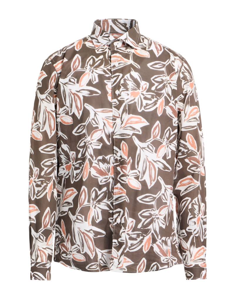 BRANCACCIO Hemd Herren Braun von BRANCACCIO