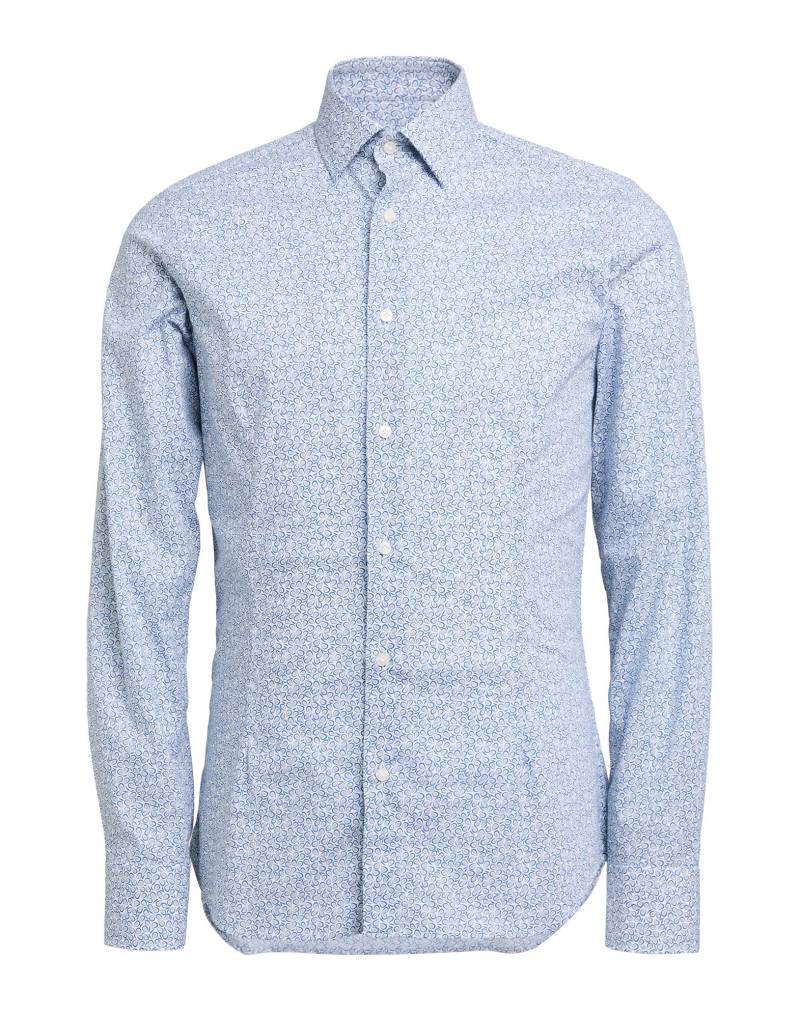 BRANCACCIO Hemd Herren Taubenblau von BRANCACCIO