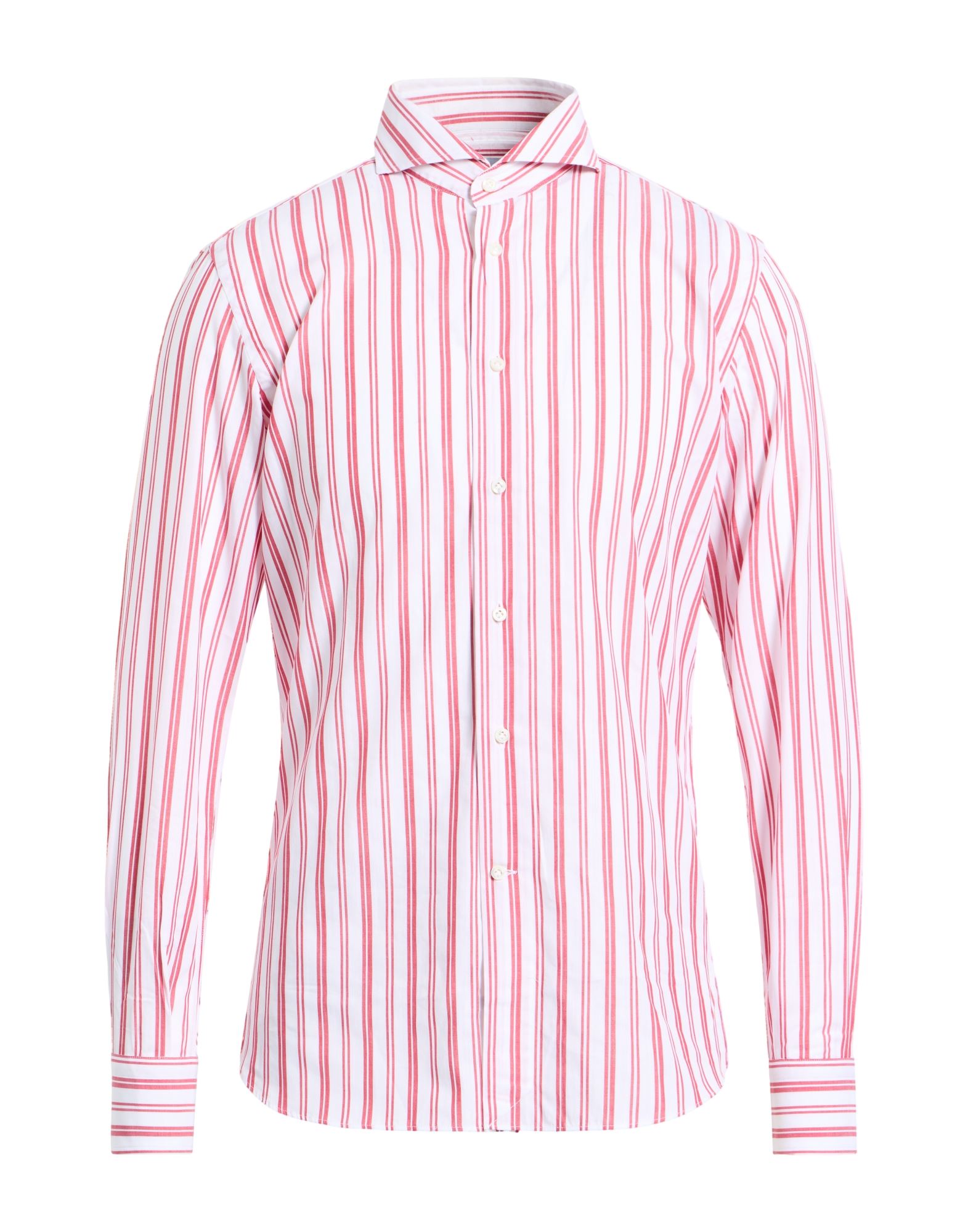 BRANCACCIO Hemd Herren Ziegelrot von BRANCACCIO