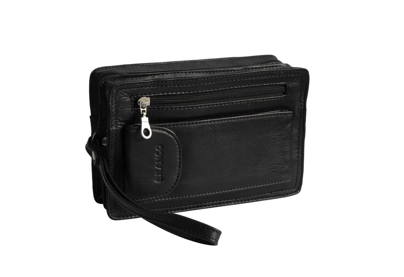 BRANCO Handgelenktasche Branco - edle Leder Herren Handgelenktasche Herrentasche Handtasche von BRANCO