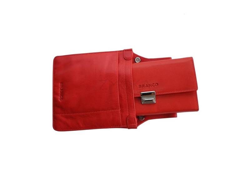 BRANCO Kellnerbörse Branco - Leder Kellnergeldbörse Taxibörse Kellnert (1 Stück Börse & Holster) von BRANCO