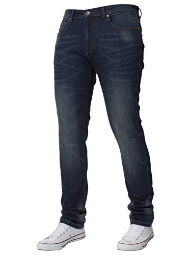 Kruze Designer-Jeans für Herren, Skinny Jeans, Stretch, schlanke Passform, alle Größen Gr. 44W x 30L, blau Kruze Designer-Jeans für Herren, Skinny Jeans, Stretch, schlanke Passform, alle Größen Gr. 44W x 30L, blau von BRAND KRUZE