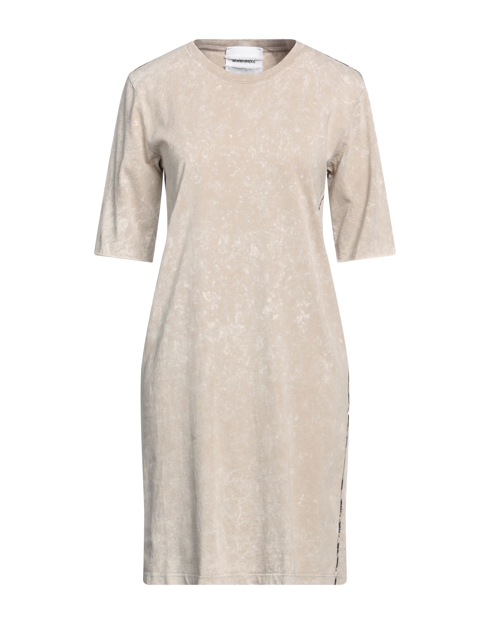 BRAND UNIQUE Mini-kleid Damen Beige von BRAND UNIQUE