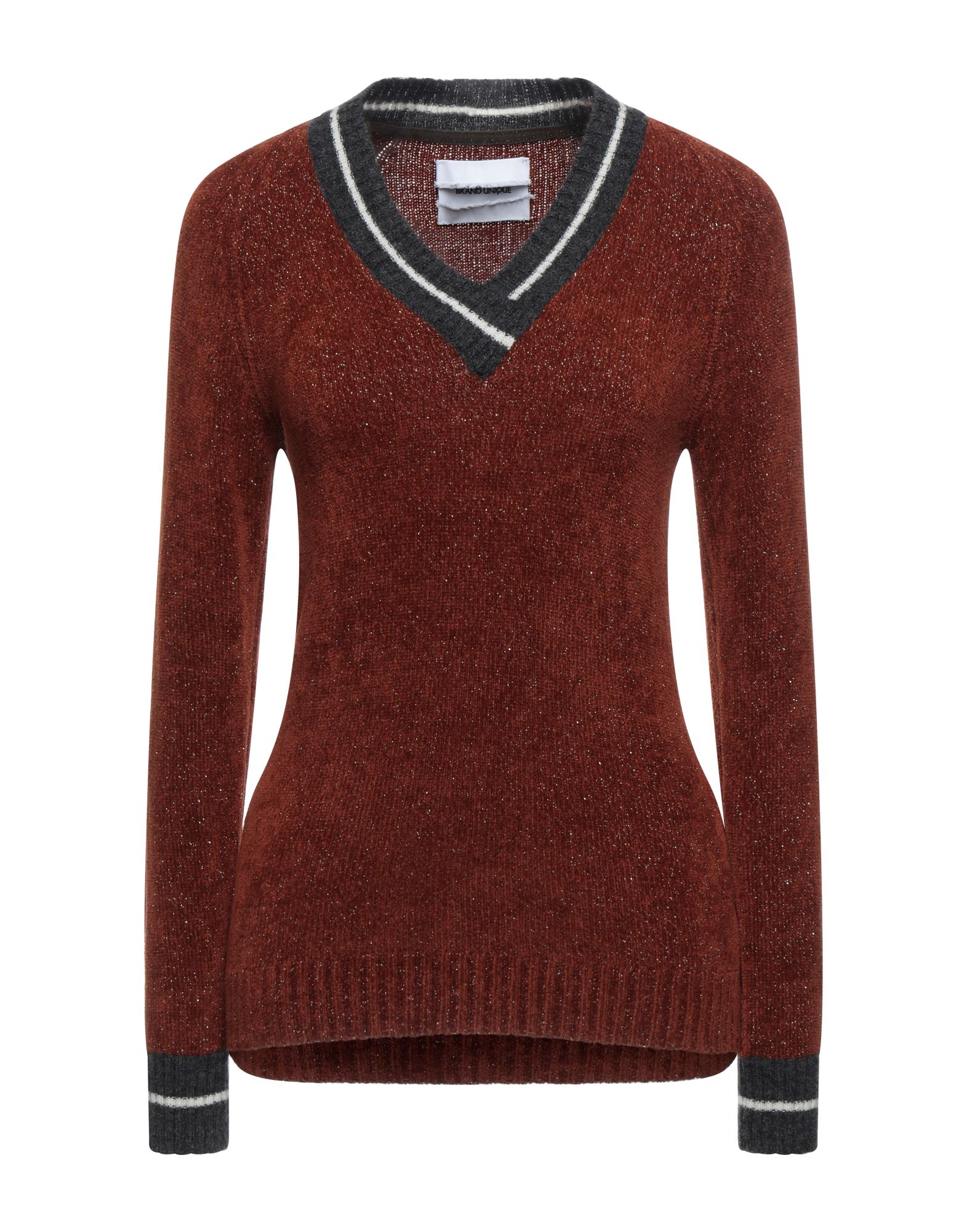 BRAND UNIQUE Pullover Damen Braun von BRAND UNIQUE