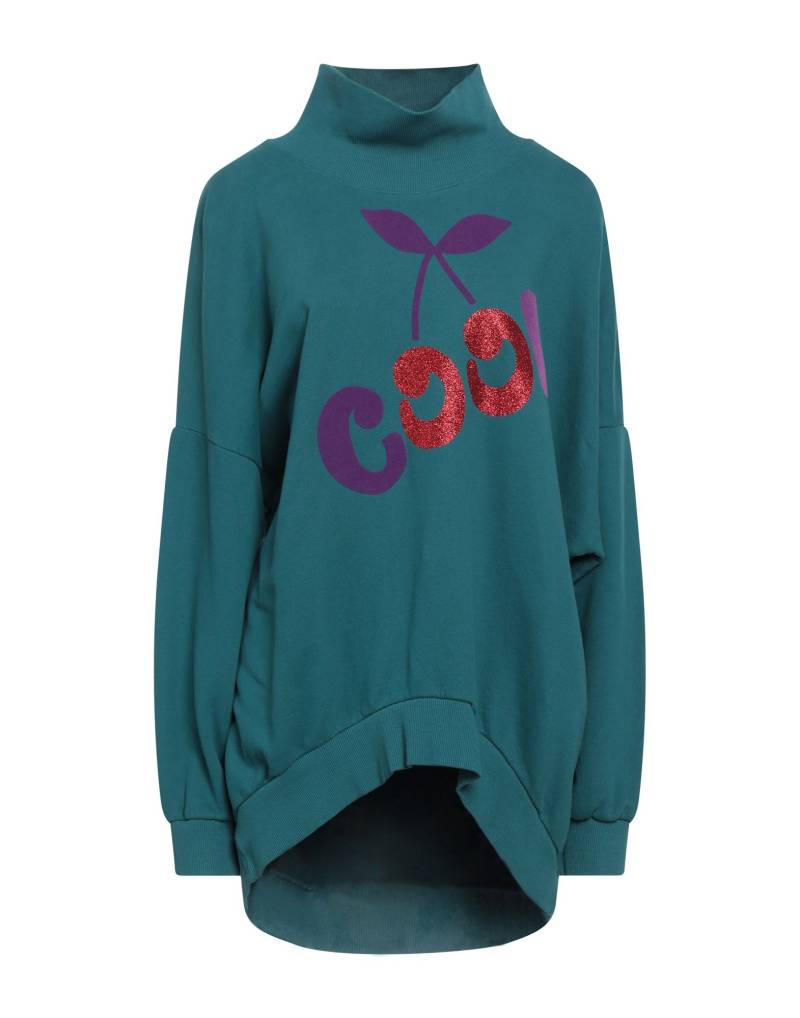 BRAND UNIQUE Sweatshirt Damen Aquamarin von BRAND UNIQUE