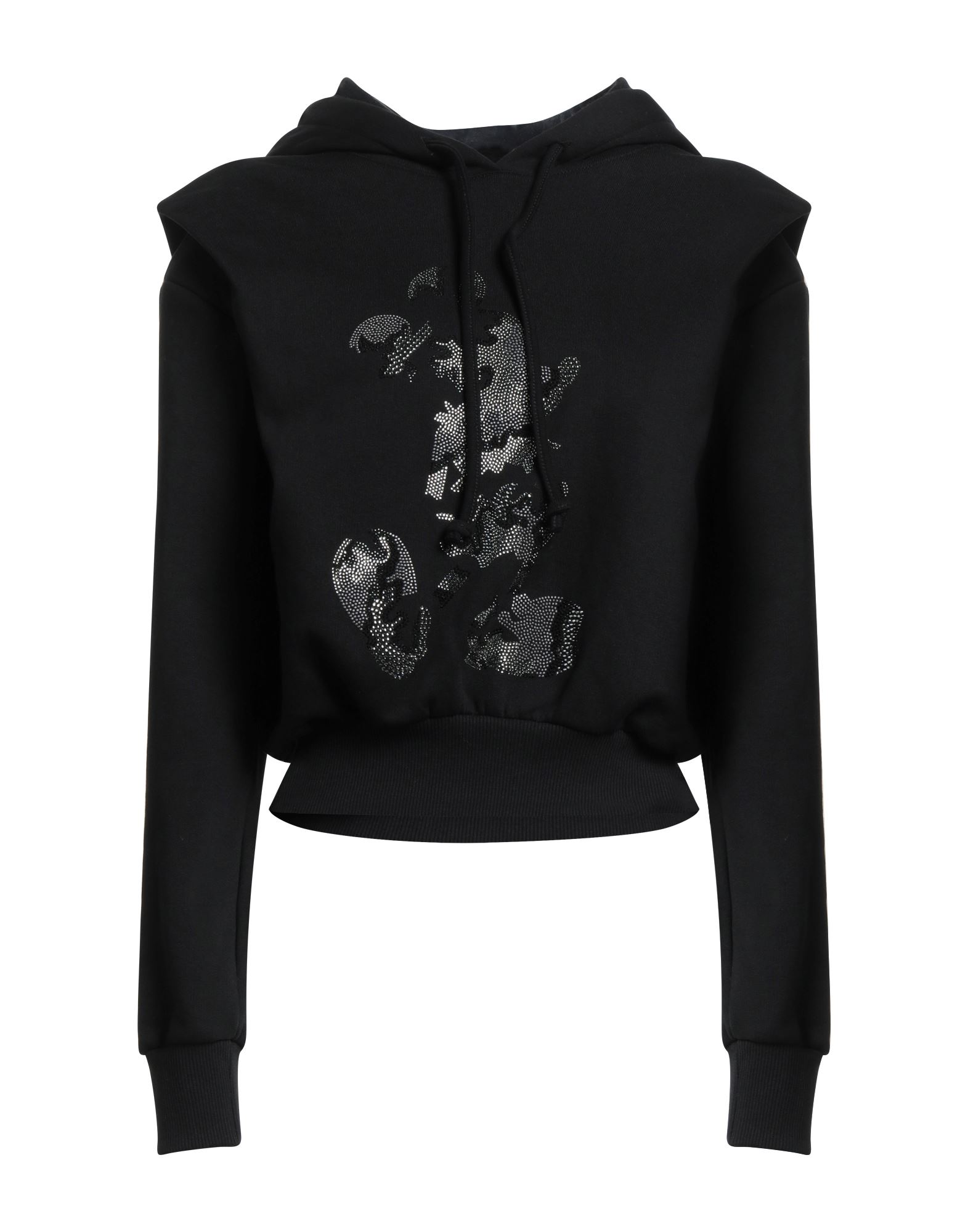 BRAND UNIQUE Sweatshirt Damen Schwarz von BRAND UNIQUE