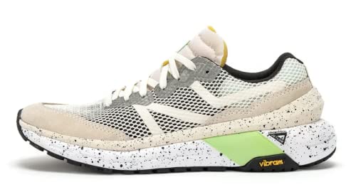 BRANDBLACK Unisex Specter Super Critical 2.0 Sneaker, weiß und Lima, 41 EU von BRAND BLACK