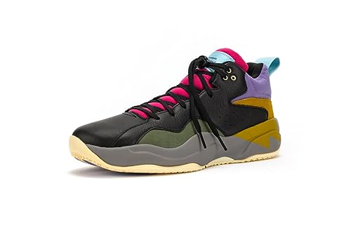 BRANDBLACK Unisex Villain Sneaker, Schwarz Violett, 43.5 EU von BRANDBLACK