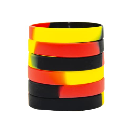 BRANDWINLITE Großhandel 6 Stück/Packung Einfarbig Leere Silikon Armbänder Gummiarmbänder BRANDWINLITE Großhandel 6 Stück/Packung Einfarbig Leere Silikon Armbänder Gummiarmbänder von BRANDWINLITE