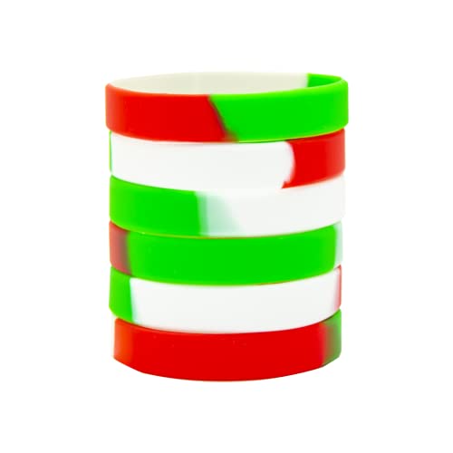 BRANDWINLITE Großhandel 6 Stück/Packung Einfarbig Leere Silikon Armbänder Gummiarmbänder BRANDWINLITE Großhandel 6 Stück/Packung Einfarbig Leere Silikon Armbänder Gummiarmbänder von BRANDWINLITE