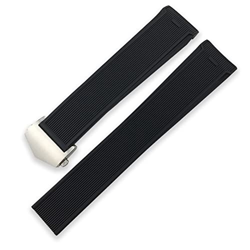 BRART Silikon-Uhrenarmband für Tag Heuer Aquaracer, 43 mm, 41 mm, Gehäusedurchmesser, Gummi-Armband, 22 mm, 20 mm, 22 mm, Achat von BRART