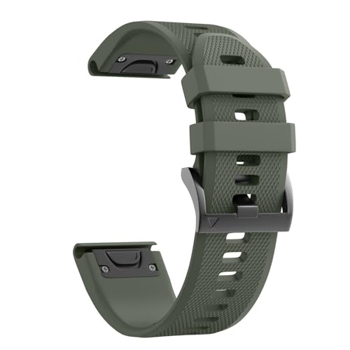 BRART Uhrenarmband für Fenix 5/Fenix 6/Fenix 7, 22 mm, Silikon-Uhrenarmband für Fenix 5 Plus/Fenix 6 Pro/Fenix 7 Pro/Forerunner 935, 22 mm, Achat von BRART