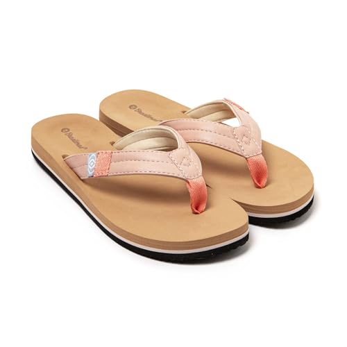 BRASILERAS Damen Zehensandalen mit Rutschfester Sohle bequem Schuhe für Strand/Schwimmbad/Stadt rosa 38 EU von BRASILERAS
