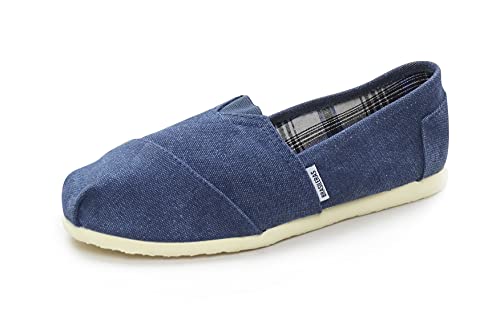 BRASILERAS ESPARGATAS Herren Espadrilles mit Rutschfester Sohle bequem Schuhe Strand/Schwimmbad/Stadt blau 43 EU von BRASILERAS