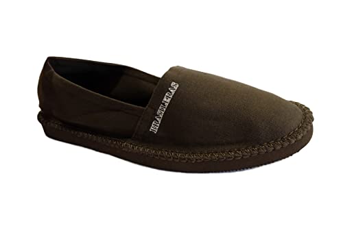 BRASILERAS ESPARGATAS Unisex Alpargatas mit Rutschfester Sohle bequem Schuhe Strand/Schwimmbad/Stadt braun 37 EU von BRASILERAS