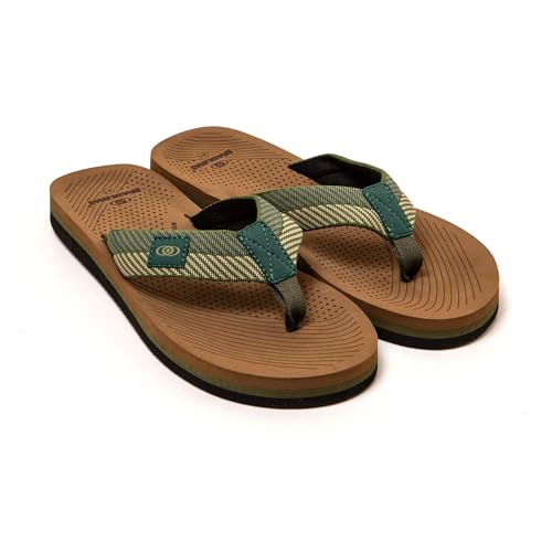 BRASILERAS Herren Zehensandalen mit Rutschfester Sohle bequem Schuhe für Strand/Schwimmbad/Stadt grün 43 EU BRASILERAS Herren Zehensandalen mit Rutschfester Sohle bequem Schuhe für Strand/Schwimmbad/Stadt grün 43 EU von BRASILERAS