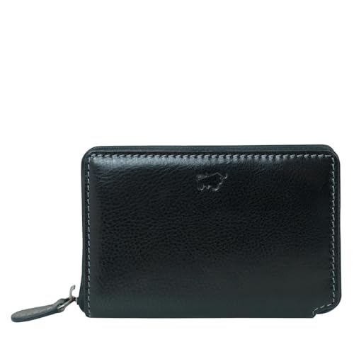 BRAUN BÜFFEL - RFID Reißverschluss Kartenetui Arezzo - 9 Kartenfächer aus echtem Rindleder Schlichtes Design - Edles Schwarz BRAUN BÜFFEL - RFID Reißverschluss Kartenetui Arezzo - 9 Kartenfächer aus echtem Rindleder Schlichtes Design - Edles Schwarz von BRAUN BÜFFEL