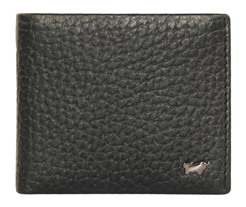 BRAUN BÜFFEL Herren Geldbörse aus echtem Leder YANNIK - Portemonnaie - 12 Kartenfächer - Schwarz von BRAUN BÜFFEL