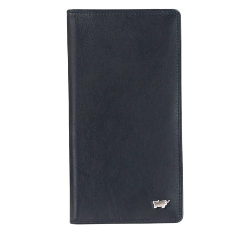 BRAUN BÜFFEL Herren Kartenbörse aus echtem Rindsleder Golf mit RFID Schutz - Brieftasche mit 14 Kartenfächern - Edles Schwarz von BRAUN BÜFFEL