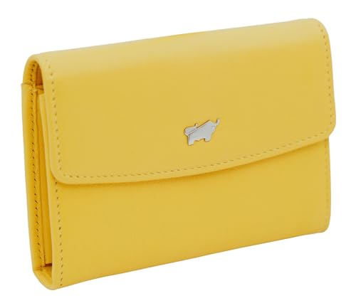 BRAUN BÜFFEL Joy Mini Zip Wallet Sunny Yellow von BRAUN BÜFFEL