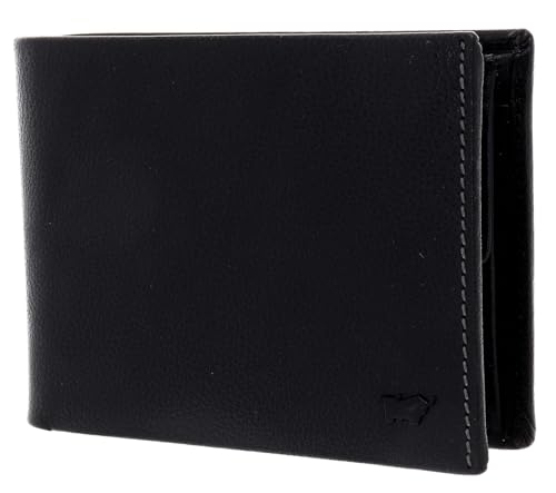 Braun Büffel Mountain RFID Trifold Wallet Black von BRAUN BÜFFEL