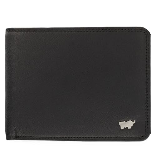BRAUN BÜFFEL Herren Geldbörse aus echtem Leder Golf 2.0 - Portemonnaie für Männer - 8 Kartenfächer + Reißverschlussfach - Schwarz BRAUN BÜFFEL Herren Geldbörse aus echtem Leder Golf 2.0 - Portemonnaie für Männer - 8 Kartenfächer + Reißverschlussfach - Schwarz von BRAUN BÜFFEL