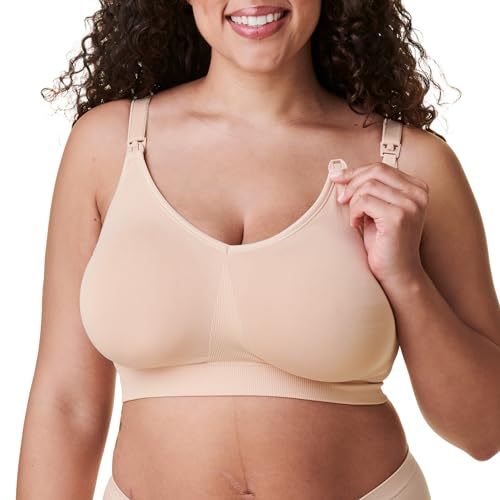 Bravado Designs Body Silk Seamless Nursing Bra Sustainable (as3, Alpha, x_l, Regular, Regular, Butterscotch) von Bravado Designs