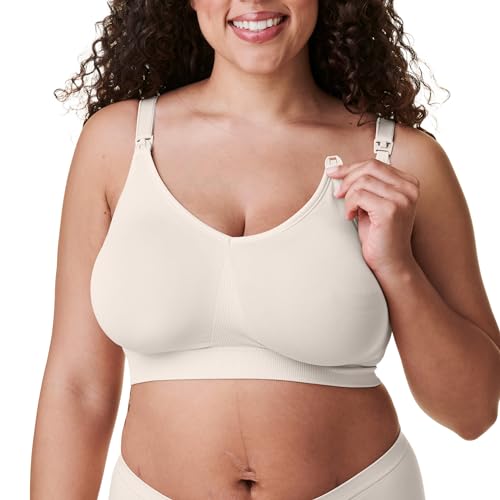 BRAVADO! DESIGNS Body Silk Seamless Nursing Bra Sustainable (as3, Alpha, xx_l, Regular, Regular, Antique White) von BRAVADO! DESIGNS