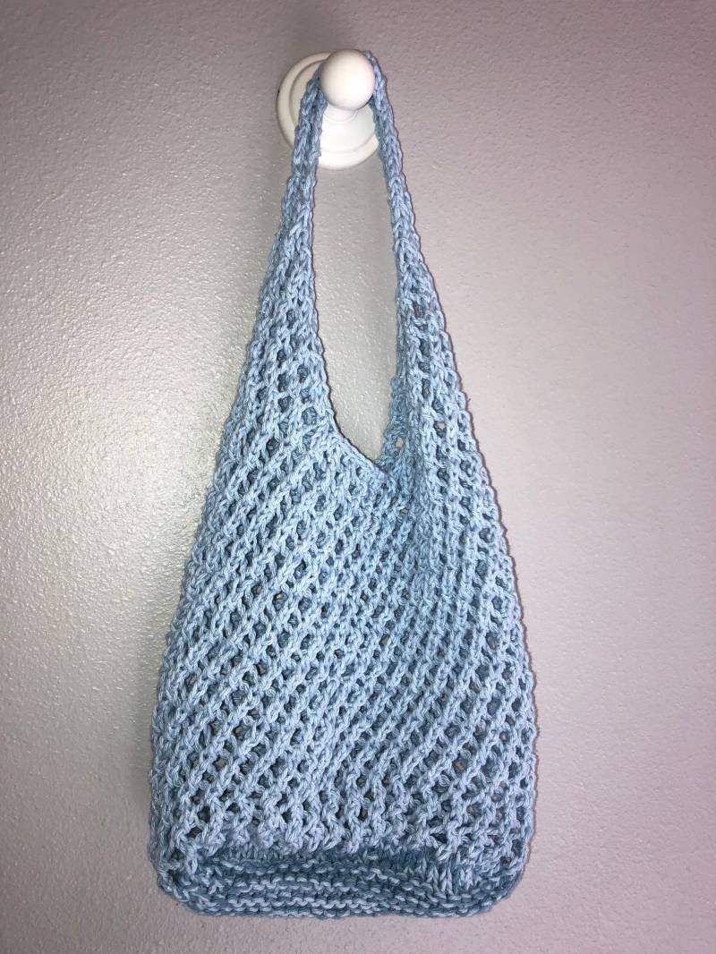 Gestrickte Markttasche Aus Baumwolle von BRAVEKreations