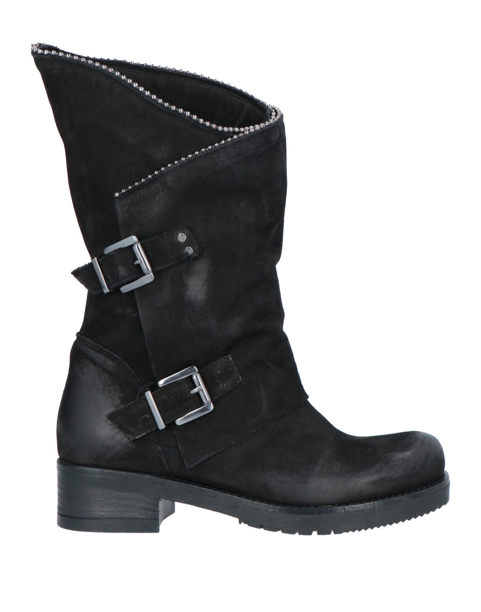 BRAWN'S Stiefelette Damen Schwarz von BRAWN'S