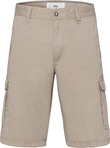 BRAX, Biella Chino, Herren Kurze Jeans Shorts Bermudas Gabardine Beige D 50 W 34 von BRAX