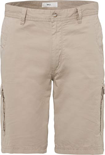 BRAX, Lucky, Herren Kurze Jeans Shorts Bermudas Gabardine Sandbeige D 34 W 54 von BRAX