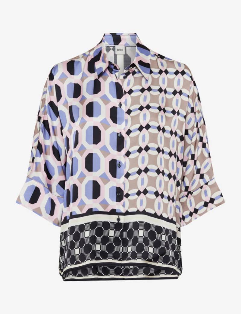 BRAX - Bluse - Style Viv Patch blau - Gr. - 44 von BRAX