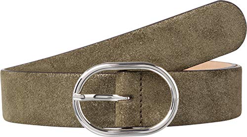 BRAX Damen DOB Gürtel, Khaki, 75 von BRAX