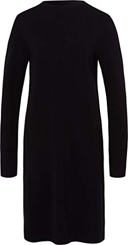 BRAX Damen Emely Full Rib Rollkragen Kleid, per Pack Schwarz (Black 2), 46 (Herstellergröße: 46) von BRAX