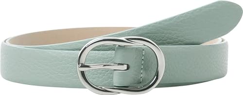 BRAX Damen Leather Belt Gürtel, Matcha, 90 von BRAX