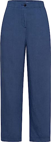 BRAX Damen Leinenhose Style Maine S Ocean Blue - 44 von BRAX