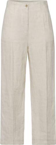 BRAX Damen Leinenhose Style Maine S Stone beige - 44 von BRAX