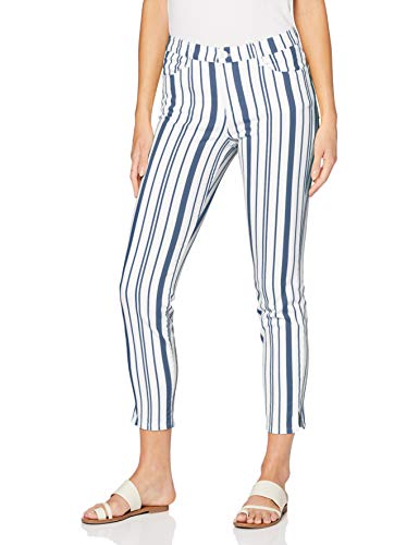 BRAX Damen SHAKIRA S Summer Stripes Skinny Jeans, Blau (CLEAN SKY 25), W27/L30 (Herstellergröße:36K) von BRAX