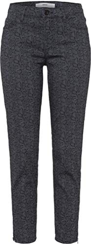 BRAX Damen Shakira S Snake Jacquard Skinny Jeans, Grau (Clean Grey), W29/L30 (Herstellergröße: 38K) von BRAX