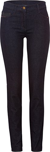 BRAX Damen Skinny Skinny Jeans BX_Maya Patch 77-6457, Gr. W27/L30 (Herstellergröße: 36K), Blau (Clean Raw Blue 22) von BRAX